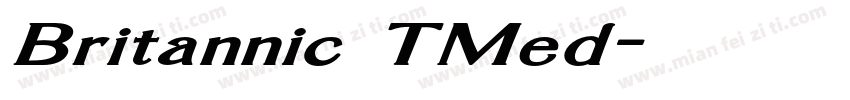 Britannic TMed字体转换